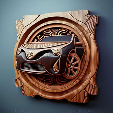 3D model Toyota Porte (STL)